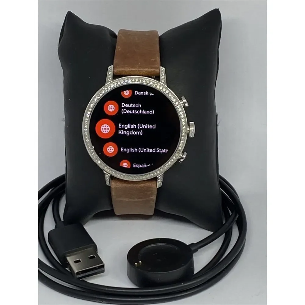 Fossil Gen 4 Authentic Genuine Digital Dial Smart Wrist Watch FTW6015 NP106